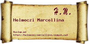 Helmeczi Marcellina névjegykártya